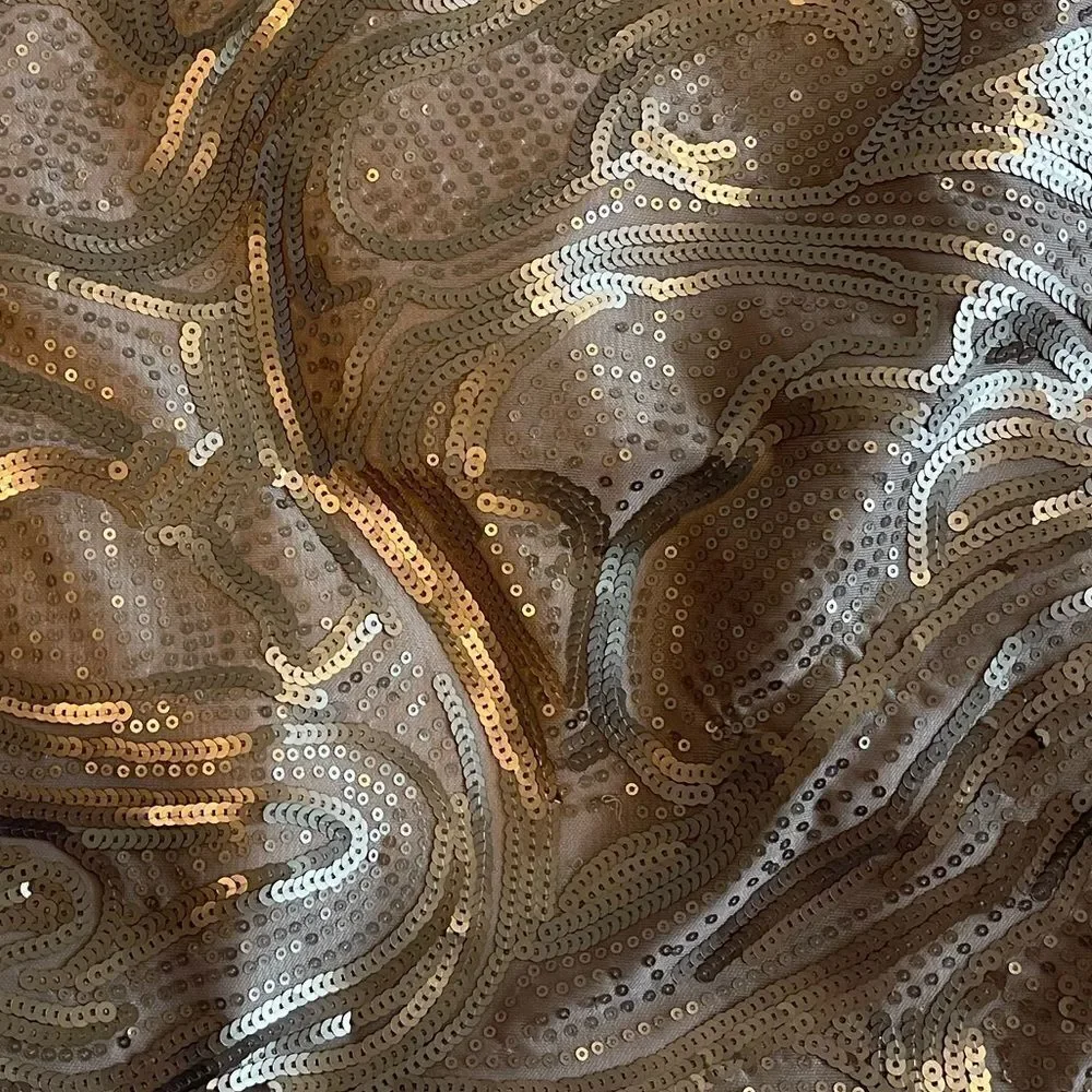 Kenneth Cole Reaction Home Rose Gold Sequin Pillow Covers, Set of 2 | SZ 15 x 15